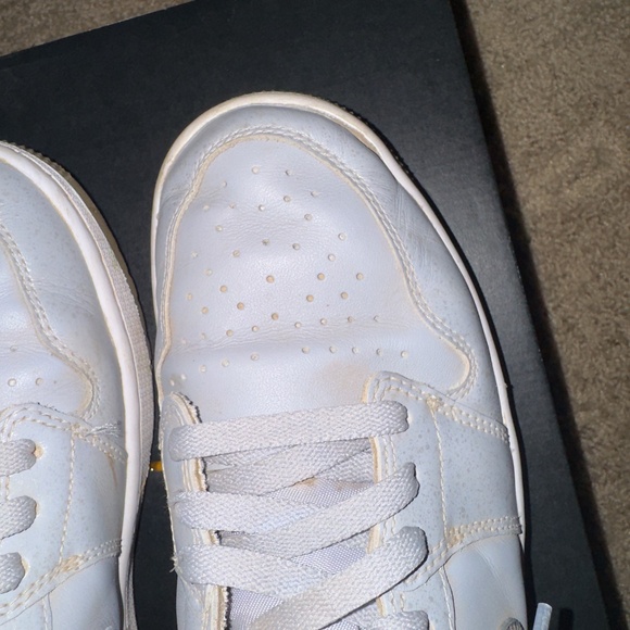 Jordan 1 Low Golf "Wolf Grey" Splatter Gum Sole - Picture 4 of 6